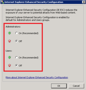 How to Enable and Disable IE Ehanced Security on Server 2008_3
